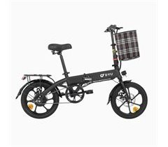 Bicicleta Eléctrica DYU A1F PRO 16" - Motor 250W Frenos de Disco