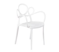 Silla de diseño con brazos apta para exterior - Dream