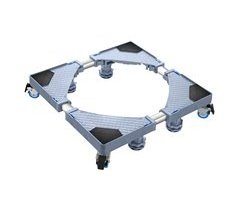 Pedestal para lavadora Kella con 4 ruedas + 4 patas  acero