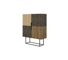 Cómoda 4 puertas 3 colores TITAN