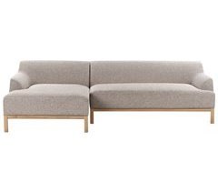 Beliani Sofá esquinero Poliéster SOSJO