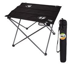 Mesa plegable textil para camping Aktive