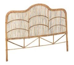 Cabecero de cama de caña