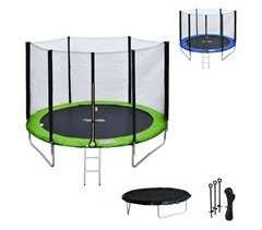 Cama elástica reversible CANBERRA con accesorios
