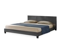 [Coruim] Cama de matrimonio Albacete tapizado en piel sintética 149x210