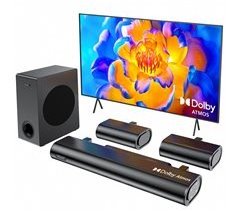 Hiwill A51 Barra de Sonido - 5.1 Dolby Atmos 380W Con Subwoofer