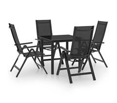 Juego de comedor de jardín   aluminio