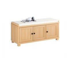 SoBuy FSR188-N Banco Zapatero 3 Puertas
