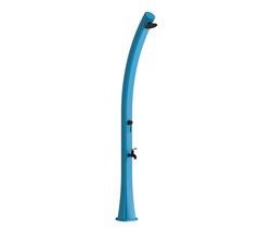 Starmatrix RIO Ducha solar curva de polietileno Altura 226cm 22l Rojo