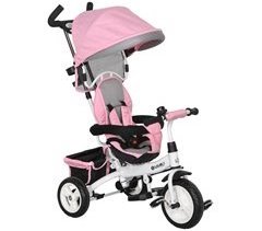 Triciclo para Bebés Metal, Poliéster HOMCOM