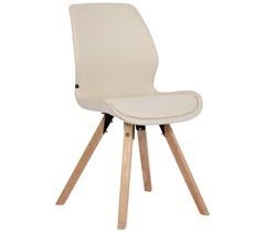 Silla de salón Luna con asiento acolchado
