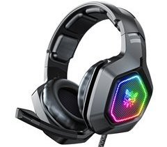 Auriculares Gaming ONIKUMA K10 RGB Con Micrófono Y Diadema Ajustable