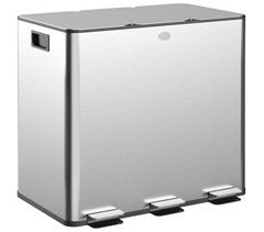 Cubo de Basura Acero Inoxidable HOMCOM, hogar - cocina
