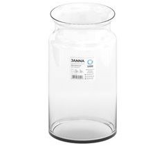 Jarrón JANNA cristal 29,5x16x16cm marca TREND GLASS