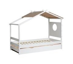 Cama cabaña + cama elevable