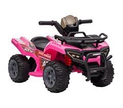 Quad Eléctrico para Niños Metal, PP HOMCOM