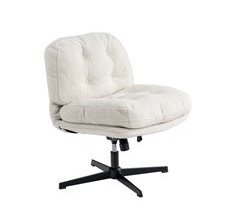 MEUBLES COSY Silla De Oficina Acolchada Ergonómica