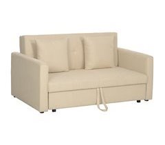 Sofá Cama Doble Poliéster HOMCOM, hogar - sofás y butacas