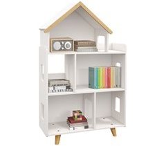 Estantería para Juguetes MDF, Madera de Pino ZONEKIZ