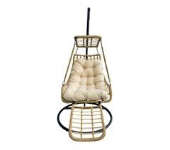 Silla Colgante Yoevu con reposapiés, confort premium