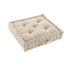 Acomoda Textil – Cojín de Suelo Acolchado con Asa (1 Unidad) 50x50