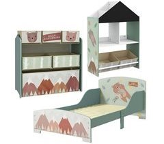 Conjunto para Niños MDF, Tablero Multicapa ZONEKIZ