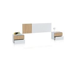 Cabecero con mesitas Nitza