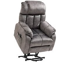 Sillón Levanta Personas Espuma, Terciopelo HOMCOM