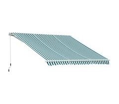 Toldo Manual Plegable Tela de poliéster, aluminio Outsunny 295x250