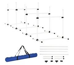 Set de Entrenamiento de Agilidad para Perros PE, PVC, ABS PawHut