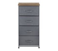 Cajonera con 4 cajones Metal y MDF