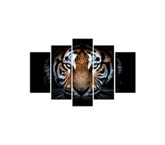 Canvas 5 piezas TIGER marca CONFORAMA