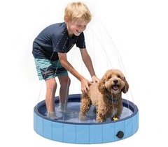 Piscina para Perros PVC, PE PawHut