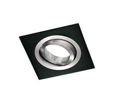 Foco empotrable CLASSIC cuadrado. Wonderlamp Aluminio  Clásico