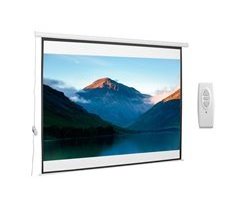 Pantalla de Proyector Plástico, Metal HOMCOM