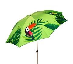 Aktive Sombrilla playa inclinable tropical UV40 c/funda