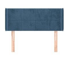 Cabecero de terciopelo