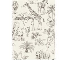Papel pintado infantil SAFARI