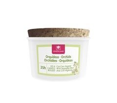 Vela vaso aromática ORQUIDEAS
