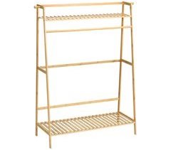 Perchero de Pie Bambú HOMCOM, hogar - muebles de recibidor