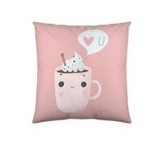 FUNDA DE COJIN VACIO FUNNY CUPS