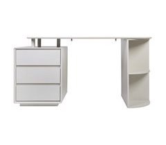 Mesa escritorio PIPER color beige 3 cajones