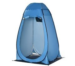 Tienda de Ducha Poliéster, Acero Outsunny