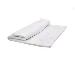 Topper doble en tela