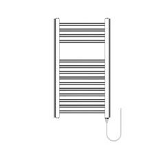Toallero eléctrico HAEGER Single Chrome