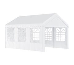 Carpa de Jardín acero, PE Outsunny 600x400