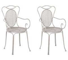 Beliani Silla de jardín CILENTO