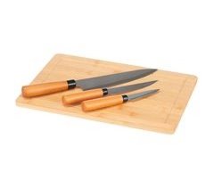 Set tabla  + 3 cuchillos