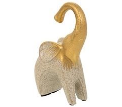 Elefante decoración de cerámica