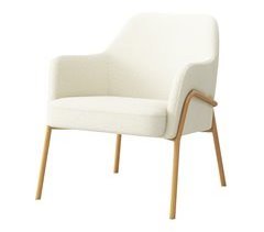 LAYTON - Sillón de tela y metal